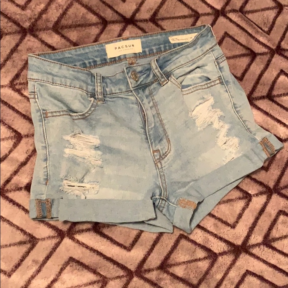 jean shorts